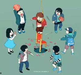 社会热点插画 潜规则出处